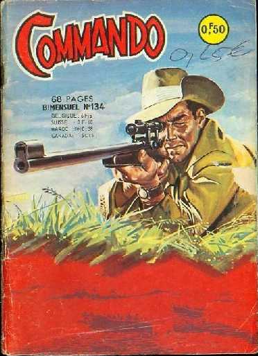 Scan de la Couverture Commando n 134